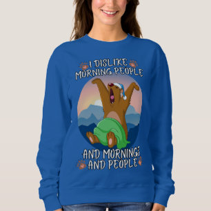 Cute Funny Teddy Bear Sweatshirt