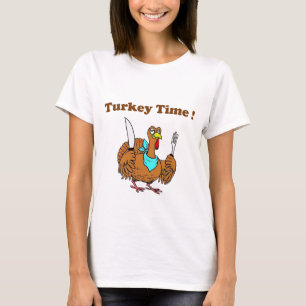 Cute Funny Turkey Thanksgiving T-Shirt