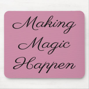 Cute Funny Vacation Magic Mouse Pad
