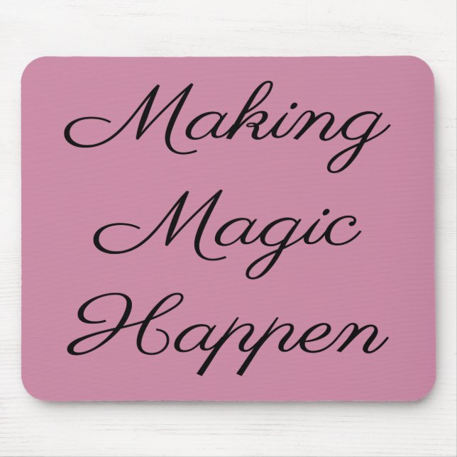Cute Funny Vacation Magic Mouse Pad (Front)