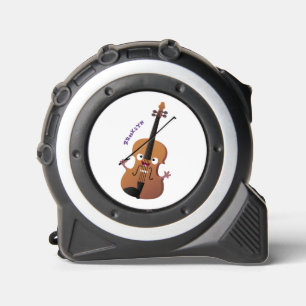 Cute funny violin musical cartoon character 1