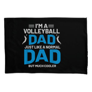 Cute Funny Volleyball Gift For Dads and Men Pillowcase