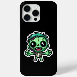 Cute, funny zombie iPhone 15 pro max case