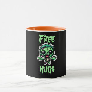 Cute, funny zombie mug