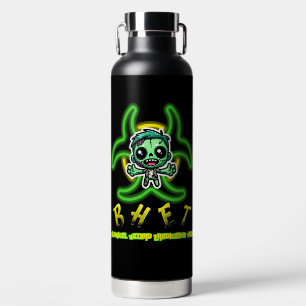 Cute, funny zombie water bottle