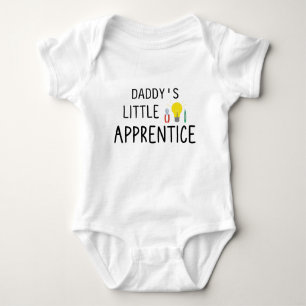 Cute Future Electrician - Daddy's Apprentice Baby Bodysuit