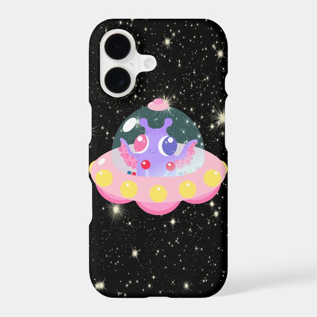 Cute Galaxy Alien Outer Space UFO (Back)