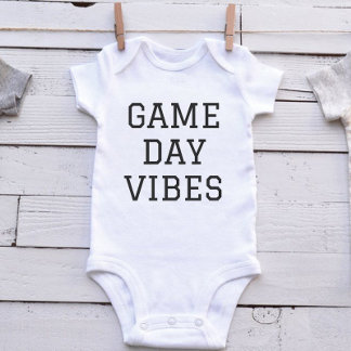 Cute Game Day Baby Bodysuit – Football Season Outf