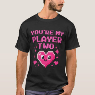 Cute Gamer Love Tee for Couples & BFFs