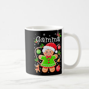 Cute Gamma Gingerbread Family Matching Christmas C Coffee Mug