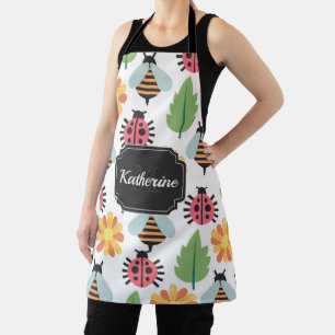 Cute Garden Animals Apron