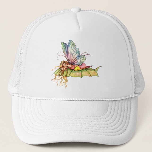 Cute Garden Fairy Fantasy Art Cap (Front)