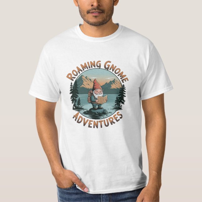 Cute Garden Gnome Designs for Fans T-Shirt (Front)
