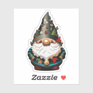 Cute Garden Gnome Sticker