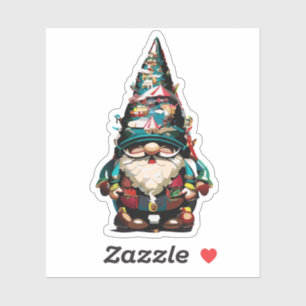 Cute Garden Gnome Sticker