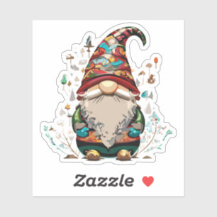 Cute Garden Gnome Sticker