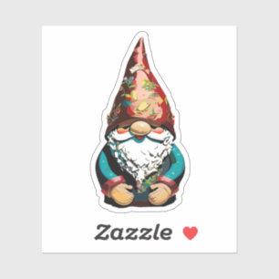 Cute Garden Gnome Sticker