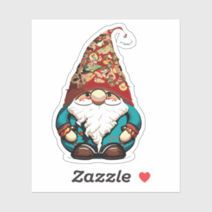 Cute Garden Gnome Sticker