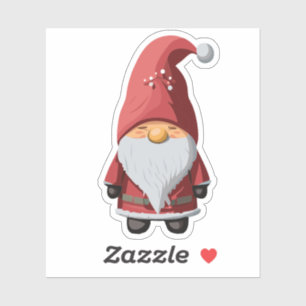 Cute Garden Gnome Sticker