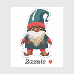 Cute Garden Gnome Sticker
