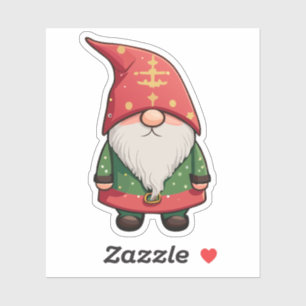 Cute Garden Gnome Sticker