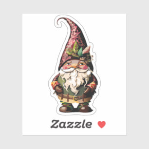 Cute Garden Gnome Sticker