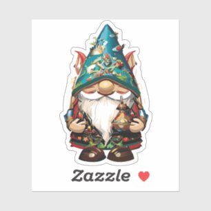 Cute Garden Gnome Sticker