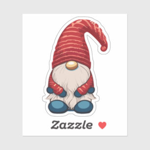Cute Garden Gnome Sticker