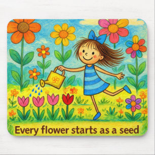 Cute Garden Mousepad