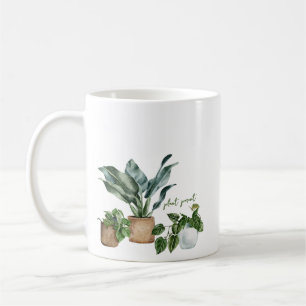 Cute Gardening Botanical Plant Parent Coffee Mug