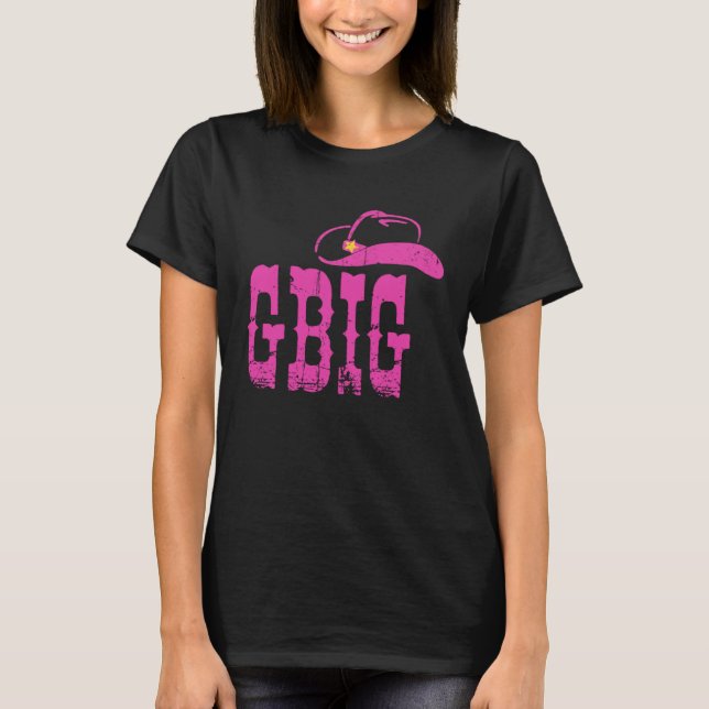 Cute Gbig  Family Matching Gbig Big Little Sororit T-Shirt (Front)