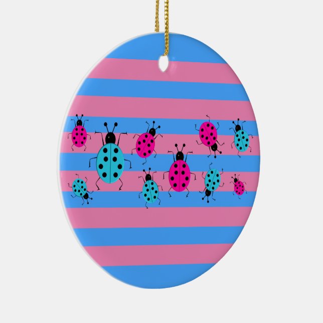 Cute Gender Reveal Ideas,   Ceramic Ornament (Right)