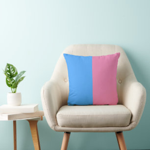 Cute Gender Reveal Ideas, paper coaster Cushion