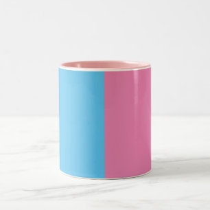 Cute Gender Reveal Ideas,   Two-Tone Coffee Mug
