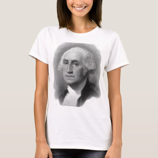 Cute George Washington Tee (Front)
