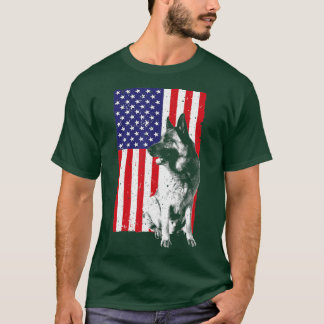 Cute German Shepherd Art Men Women Police K9 Train T-Shirt