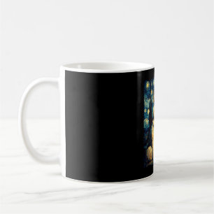 Cute German Shepherd Dog Halloween Jack O Lantern Coffee Mug