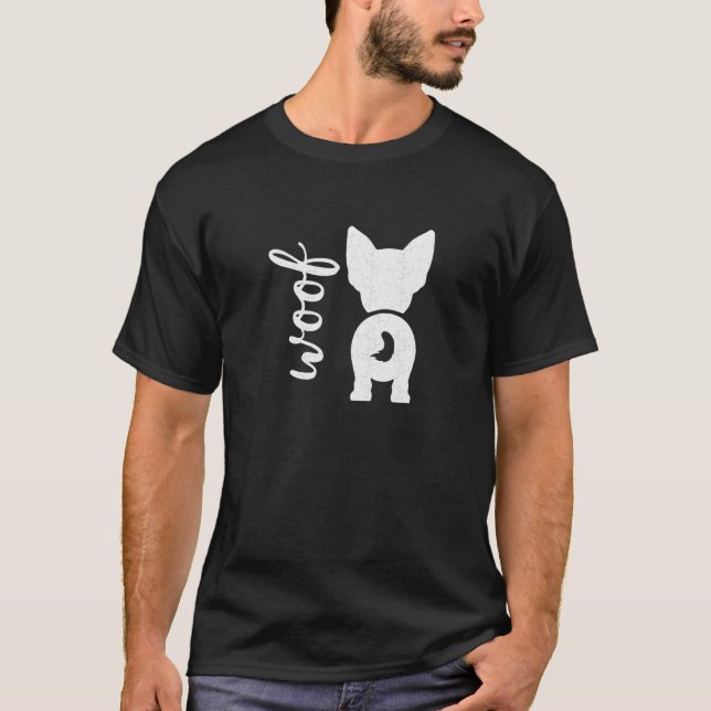 Cute German Shepherd Dog T-Shirt (Front)
