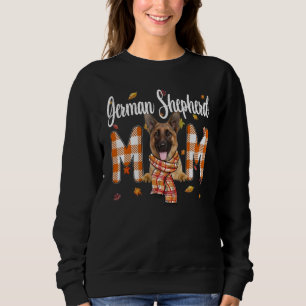 Cute German Shepherd Mom Fall Maple Dog Mom - Mapl Sweatshirt