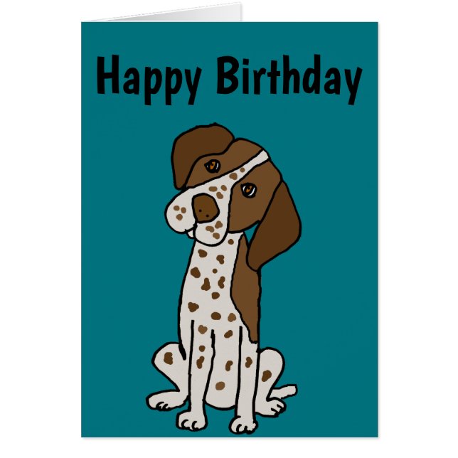 Cute German Shorthaired Pointer Puppy dog (Front)