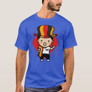 Cute Germany Fan German Kawaii Cute Supporter T-Shirt