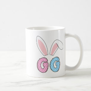 Cute Gg Happy Easter Bunny Matching Family Outfit Coffee Mug