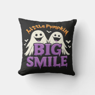 👻🦇 Cute Ghost & Bat Halloween Cosy Home Vibes ✨ Cushion