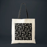 Cute Ghost, Bats & Spiders Halloween Pattern Tote Bag<br><div class="desc">A cute black and white ghost,  bats and spiders pattern. A perfect design for anyone who loves cute illustrations of ghosts,  bats,  spiders and Halloween themed art. An ideal ghost pattern design for Halloween parties,  October Birthday parties,  Halloween home décor and gifts.</div>
