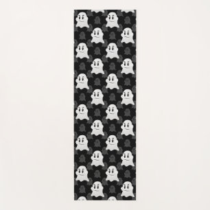 Cute Ghost Blob Design Yoga Mat