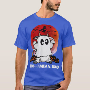 Cute Ghost Boo Moo 1411 T-Shirt