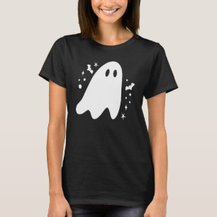Cute Ghost Boo Squad Boo Crew Spooky Season  Hallo T-Shirt