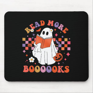 Cute Ghost Book Read More Books Funny Teachers Hal Mouse Pad