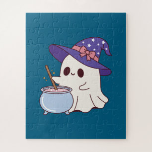 Cute Ghost Brewing  Jigsaw Puzzle