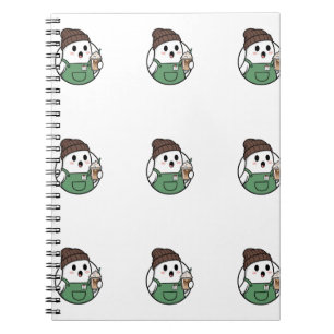 Cute Ghost Coffee Notebook